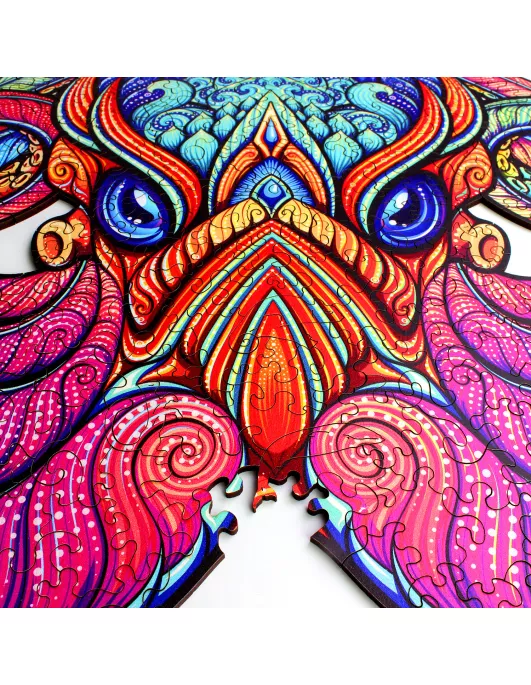 Octopus Wooden Puzzle Premium 2