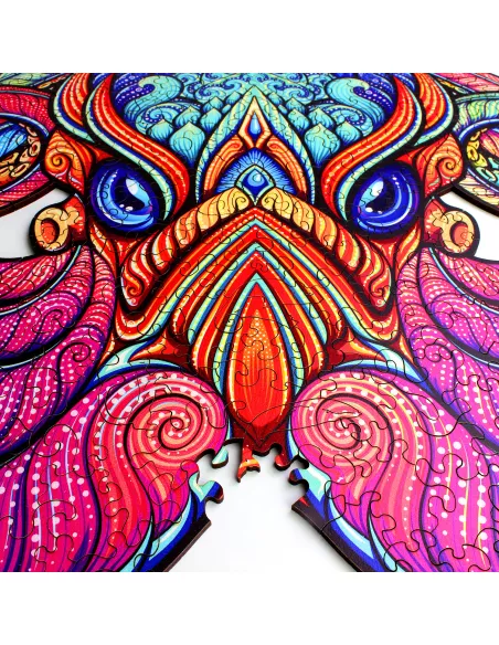 Octopus Wooden Puzzle Premium