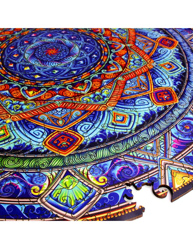 Mandala Unwavering calm Wooden Puzzle...
