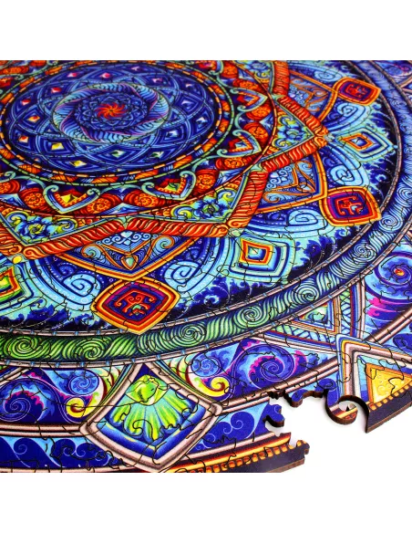 Mandala Unwavering calm Wooden Puzzle Premium