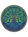 Mandala Drzewo Życia Drewniane Puzzle Premium