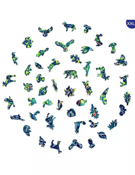 Mandala Tree of Life Wooden Puzzle Premium