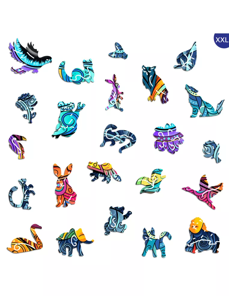 Sova – dřevěné puzzle Premium