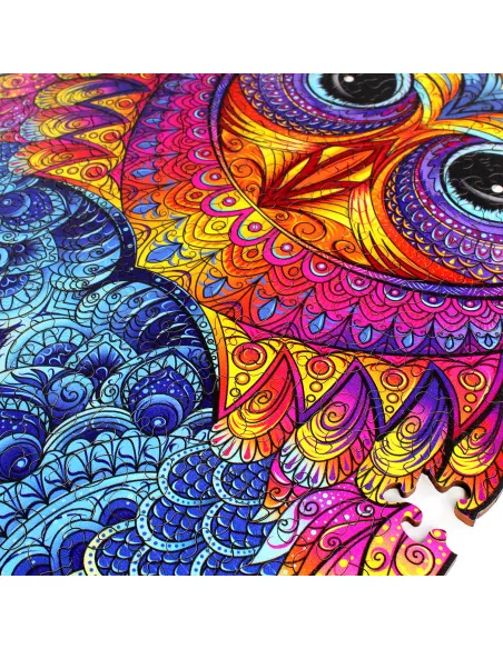 Owl Wooden Puzzle Premium