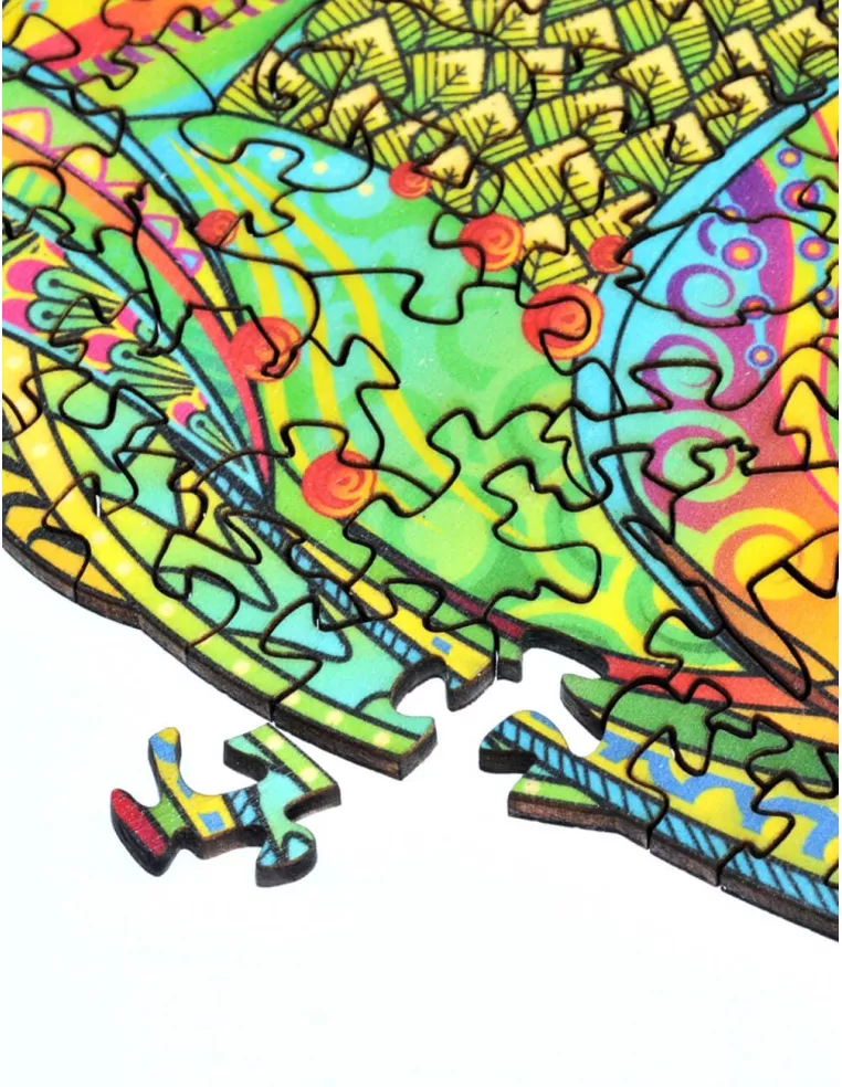 Drzewo Drewniane Puzzle Premium