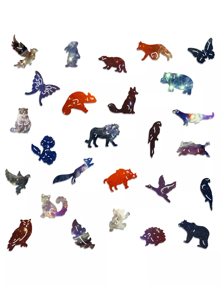 copy of Kot Drewniane Puzzle Premium
