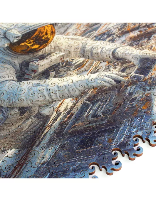 Astronaut Repair Mission Wooden Puzzle Premium 2