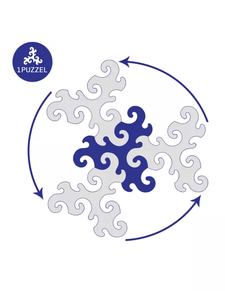 copy of Mandala Drzewo Życia Drewniane Puzzle Premium