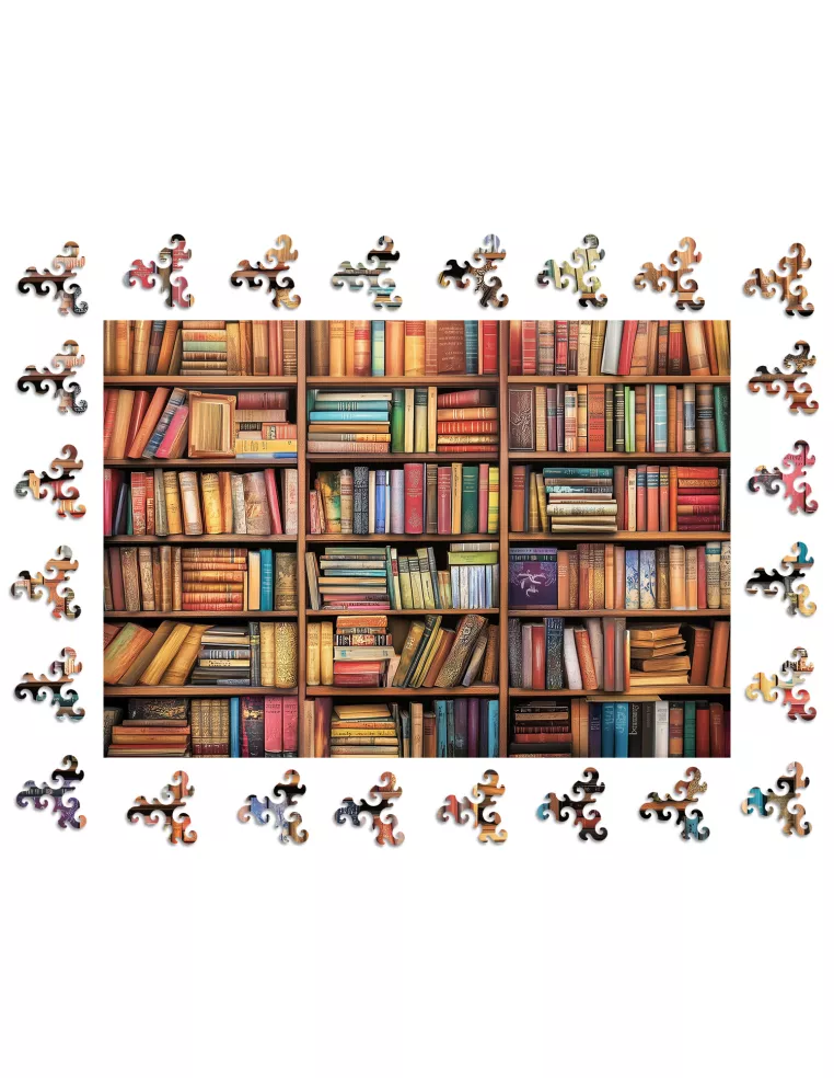 The Magic of Books Wooden Puzzle Premium