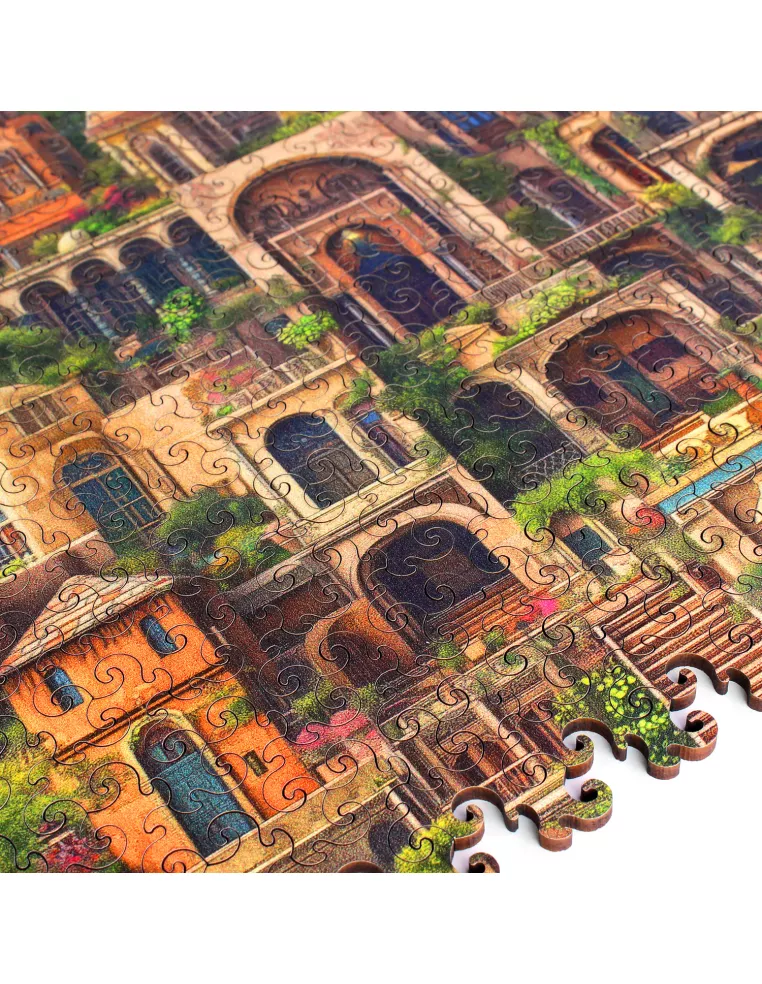 The City of Hidden Stories Wooden...