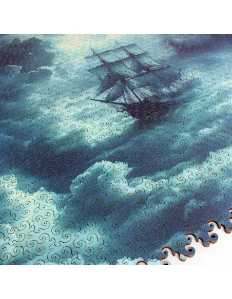 Czarna Perła Drewniane Puzzle Premium