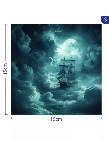 Black Pearl Wooden Puzzle Premium