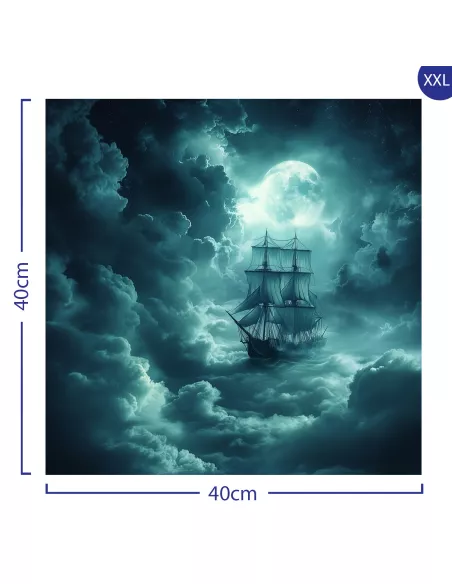 Black Pearl Wooden Puzzle Premium