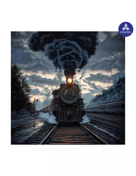 Ghost Train Wooden Puzzle Premium